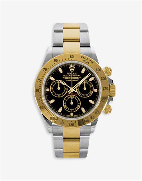 rolex daitona acciaio oro quadrante nero|Sito ufficiale Rolex .